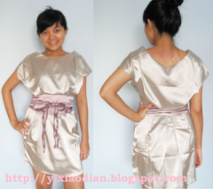 Kimono inspired dress ~ Exclusively imported from Hong Kong